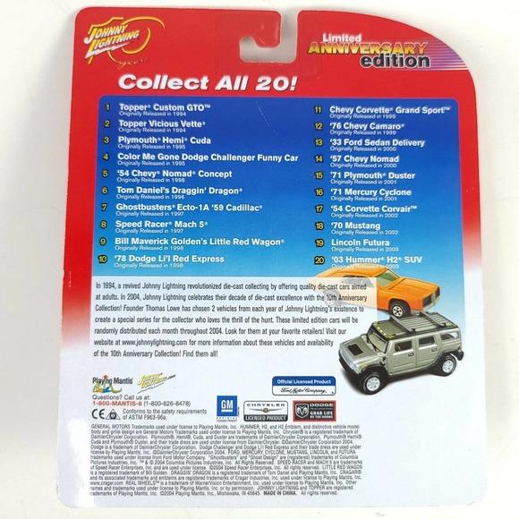 Johnny Lightning Limited Anniversary Topper Custom GTO 1:64 - Picture 2 of 12